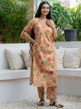 Sweetheart Neck with Curved Sleeve Kurta