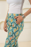 Grid Buti Printed Pure Cotton Pant GulaboSitabo