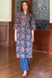 Sapphire Printed Pure Cotton Kurti GulaboSitabo