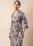 Off White Jaal Printed Pure Cotton Kurta Set GulaboSitabo