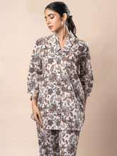 Off White Jaal Printed Pure Cotton Co-ord Set GulaboSitabo