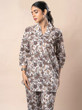 Off White Jaal Printed Pure Cotton Co-ord Set GulaboSitabo