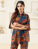 Abstract Printed Pure Cotton Co-ord Set GulaboSitabo