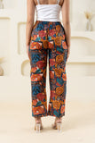 Abstract Printed Multi-colour Pure Cotton Pant GulaboSitabo