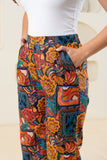 Abstract Printed Multi-colour Pure Cotton Pant GulaboSitabo