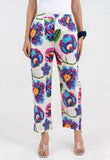 Abstract Floral Printed Pure Cotton Pant GulaboSitabo