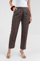 Ajrakh Block Printed Pure Cotton Pant GulaboSitabo