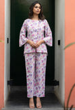 White Cross Pattern Pure Cotton Floral Pure Cotton Top GulaboSitabo