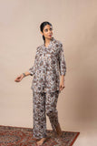 Off White Jaal Printed Pure Cotton Shirt GulaboSitabo
