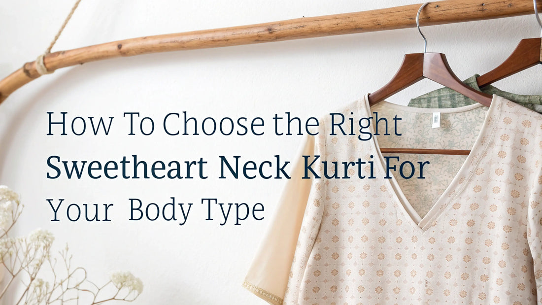 How to Choose the Right Sweetheart Neck Kurti for Your Body Type