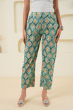 Grid Buti Printed Pure Cotton Pant