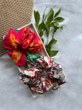 Assorted Printed Scrunchie (Three Pcs)