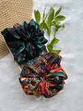 Assorted Printed Scrunchie (Two Pcs)