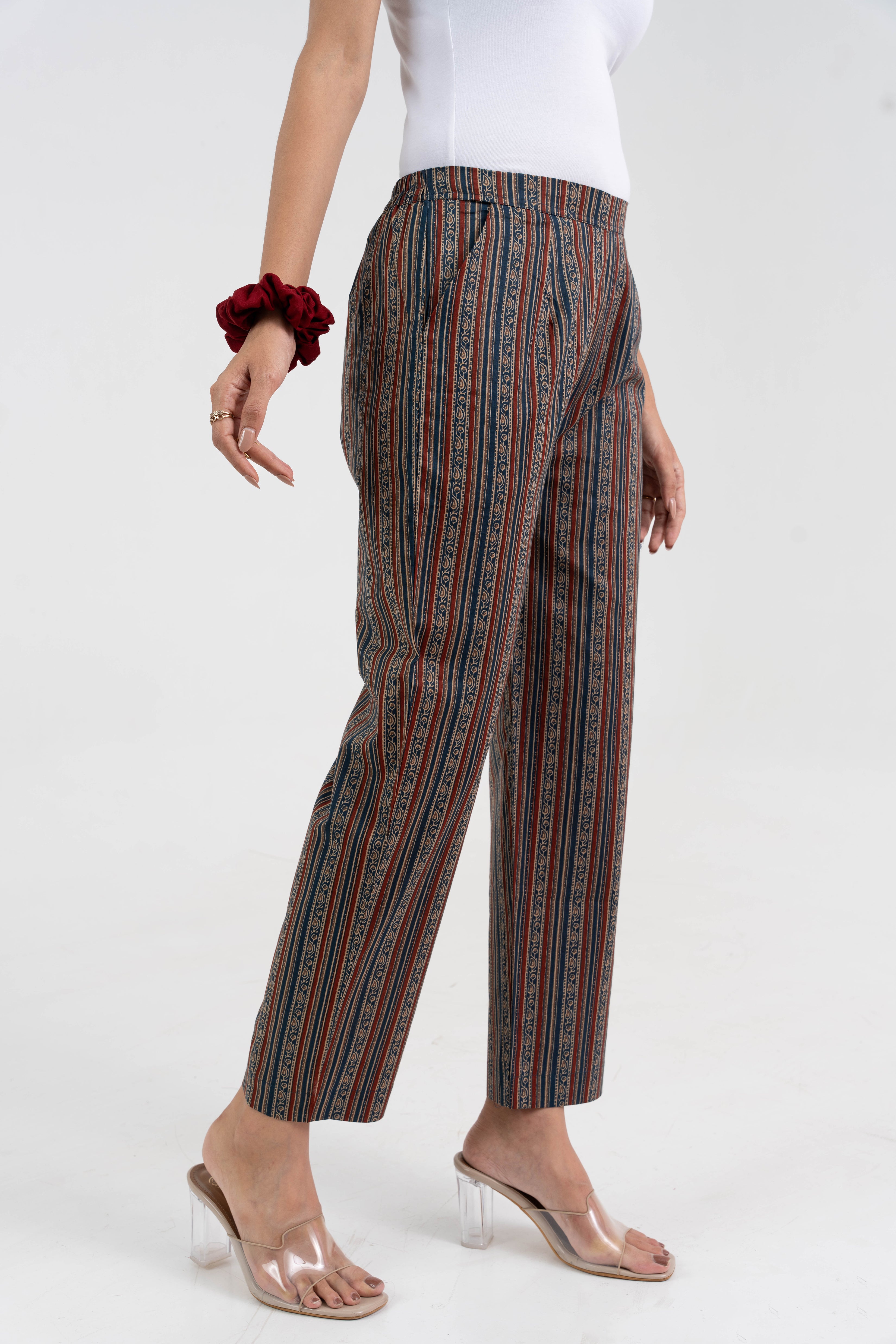 Ajrakh Block Printed Pure Cotton Pant