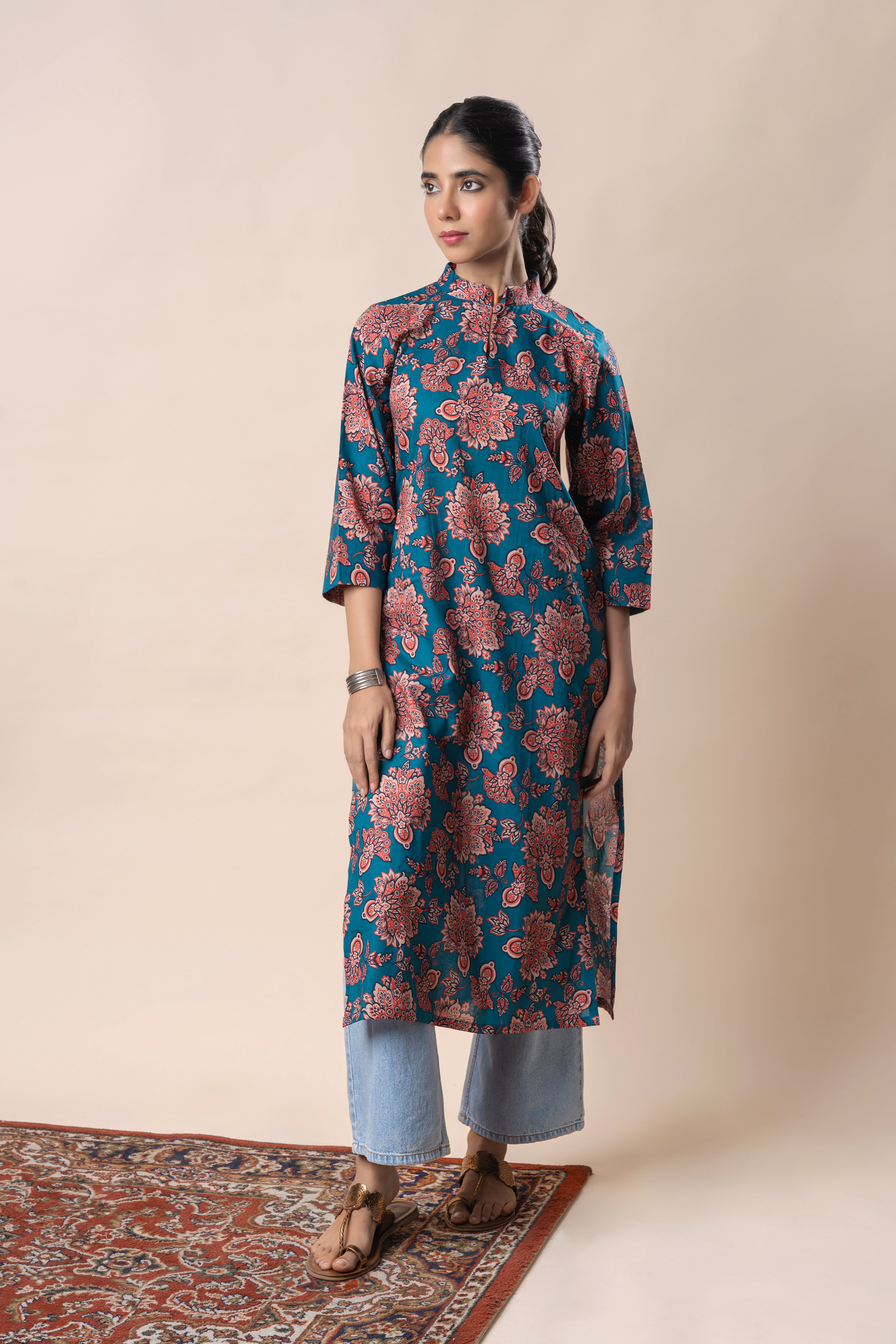 Sapphire Printed Pure Cotton Kurti