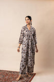 Off White Jaal Printed Pure Cotton Kurta Set