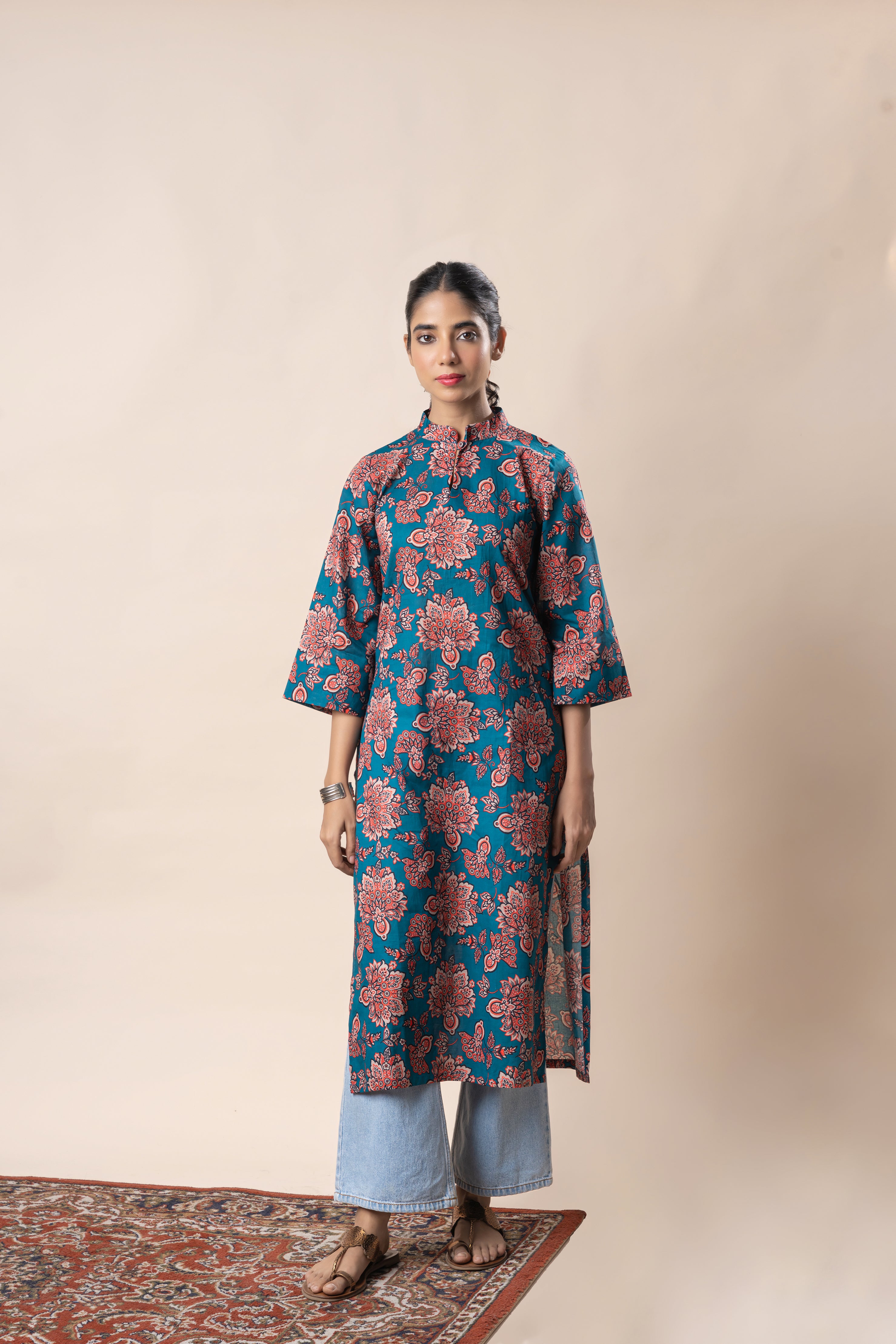 Sapphire Printed Pure Cotton Kurti