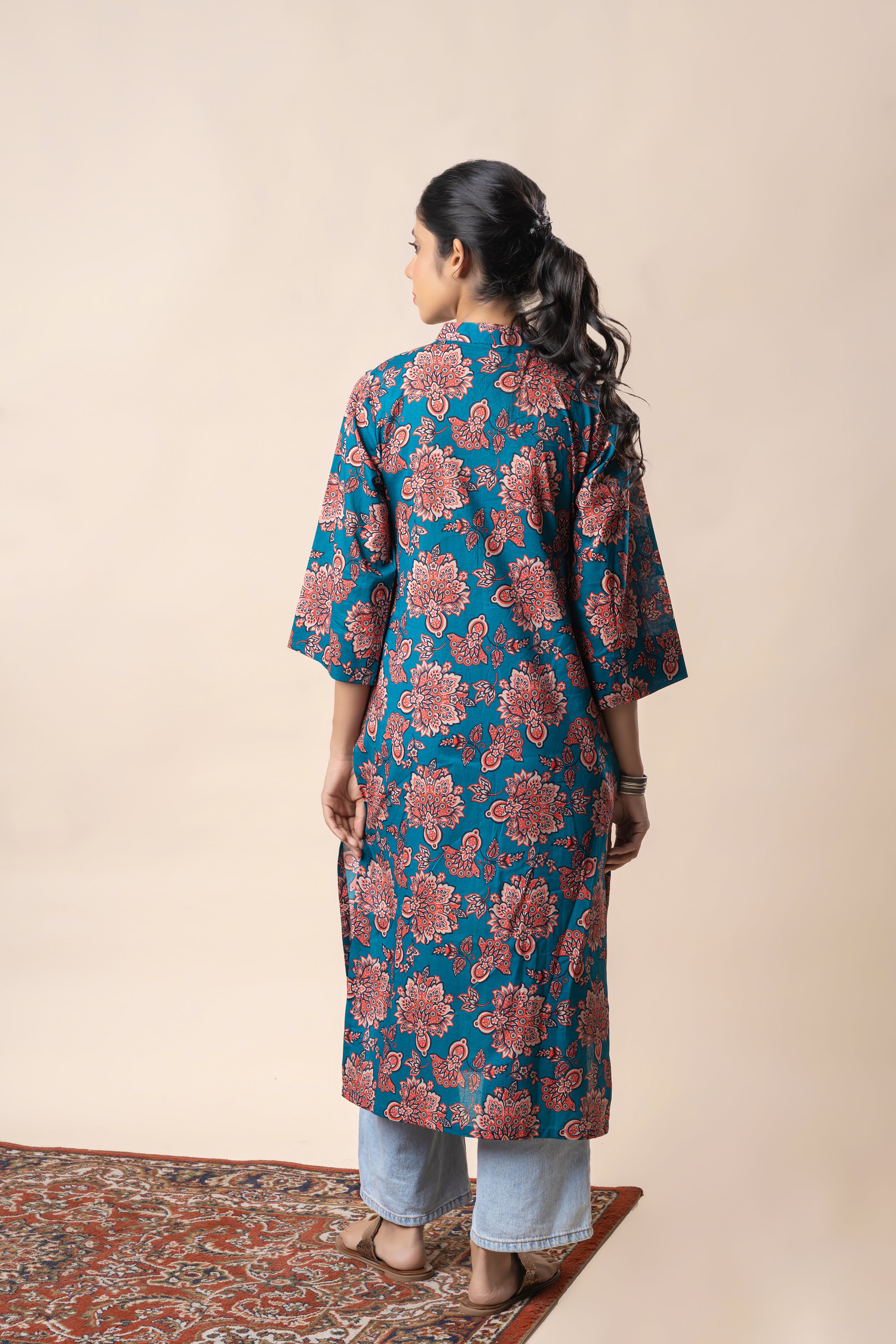 Sapphire Printed Pure Cotton Kurti